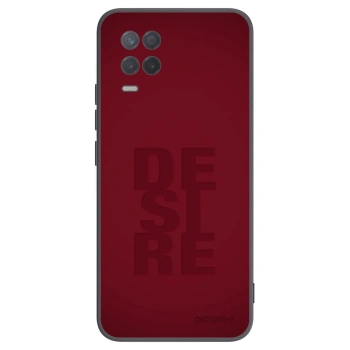 Picasee Realme 8 5G Hülle - Schwarzes Silikon - Desire