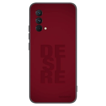 Picasee Realme GT Master Edition 5G Hülle - Schwarzes Silikon - Desire