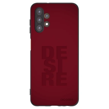 Picasee Samsung Galaxy A13 4G A135 Hülle - Schwarzes Silikon - Desire