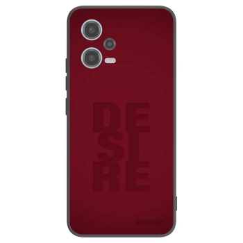 Picasee Xiaomi Redmi Note 12 5G Hülle - Schwarzes Silikon - Desire