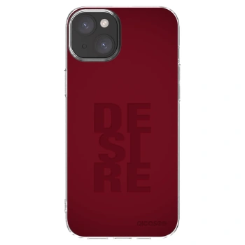 Picasee Apple iPhone 15 Plus Hülle - Transparentes Silikon - Desire