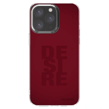 Picasee Apple iPhone 15 Pro Max Hülle - Transparentes Silikon - Desire