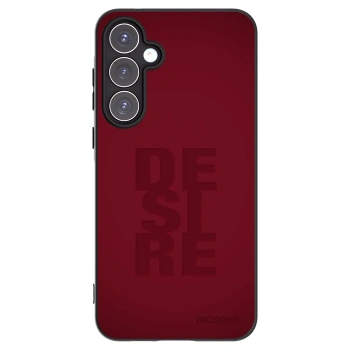 Picasee Samsung Galaxy A55 5G A556B Hülle - Schwarzes Silikon - Desire
