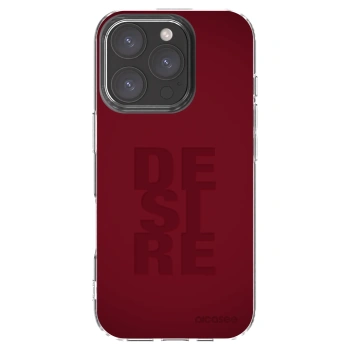 Picasee Apple iPhone 16 Pro Hülle - Transparentes Silikon - Desire