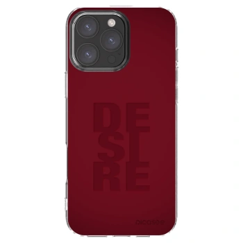 Picasee Apple iPhone 16 Pro Max Hülle - Transparentes Silikon - Desire