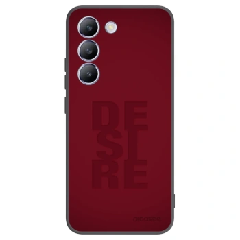 Picasee Vivo V40 SE 5G Hülle - Schwarzes Silikon - Desire