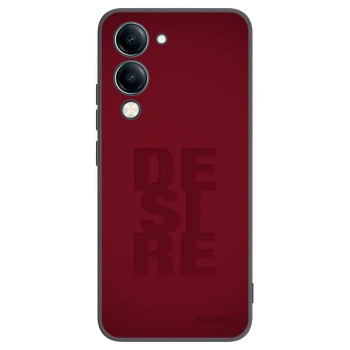 Picasee Vivo Y29s 5G Hülle - Schwarzes Silikon - Desire