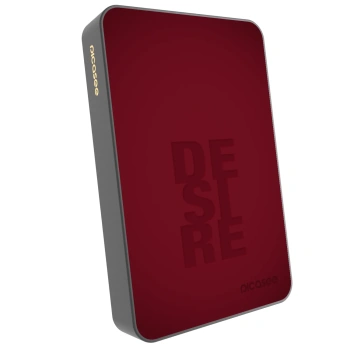 Picasee Powerbank mit MagSafe 10 000 mAh Grau - Desire