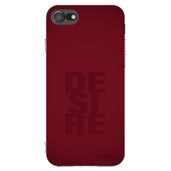 Picasee Apple iPhone SE 2020 Hülle - Transparentes Silikon - Desire