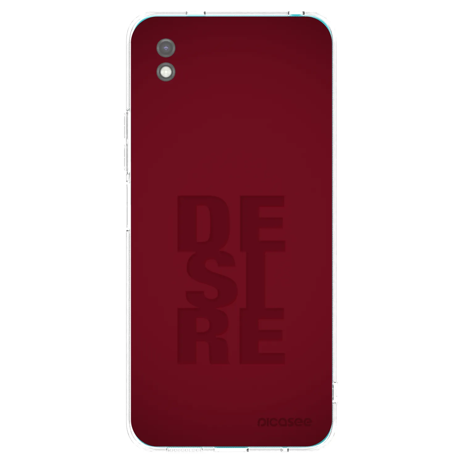 Picasee Xiaomi Redmi 9A Hülle - Schwarzes Silikon - Desire