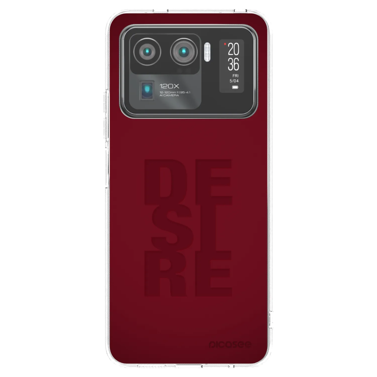 Picasee Xiaomi Mi 11 Ultra Hülle - Transparentes Silikon - Desire