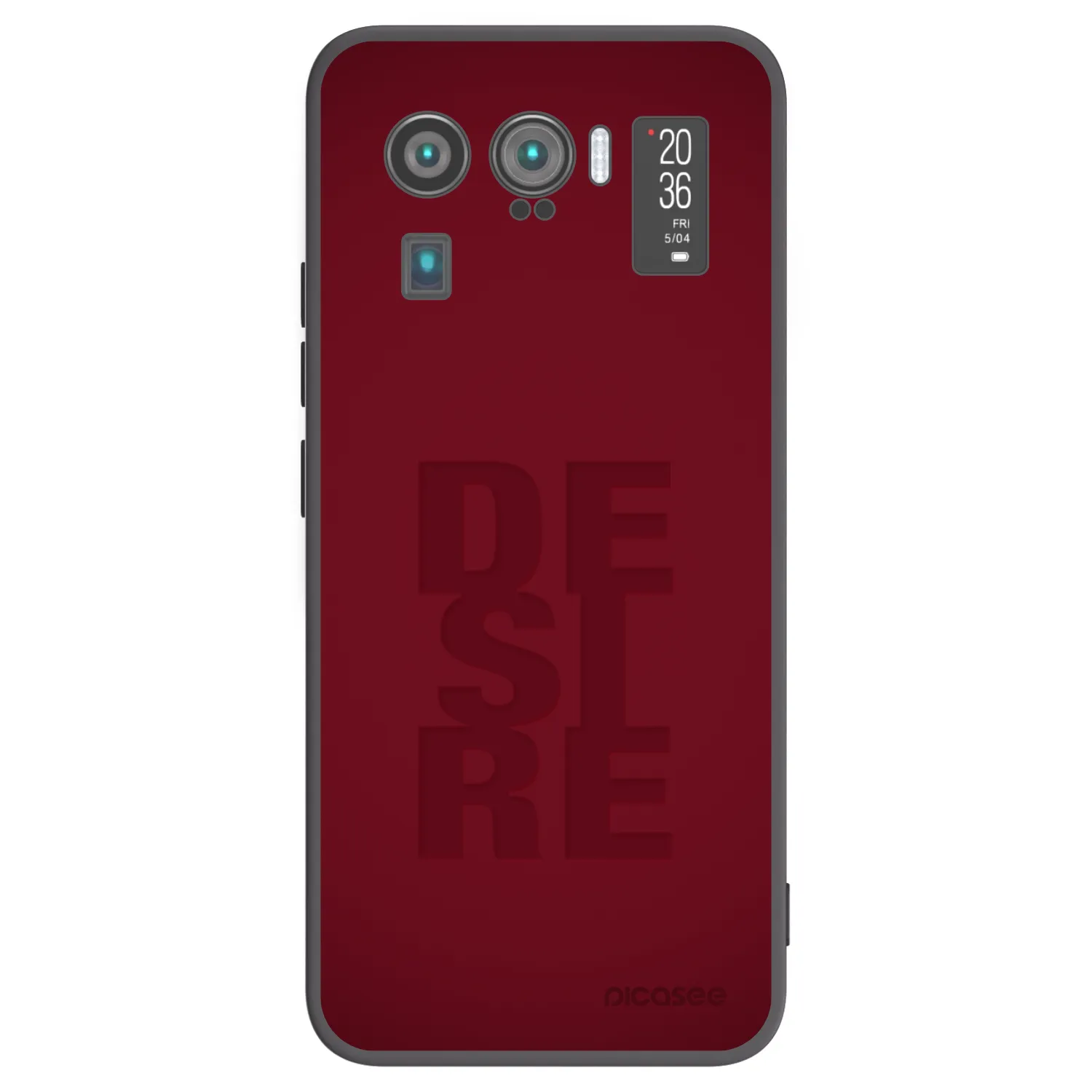 Picasee Xiaomi Mi 11 Ultra Hülle - Schwarzes Silikon - Desire