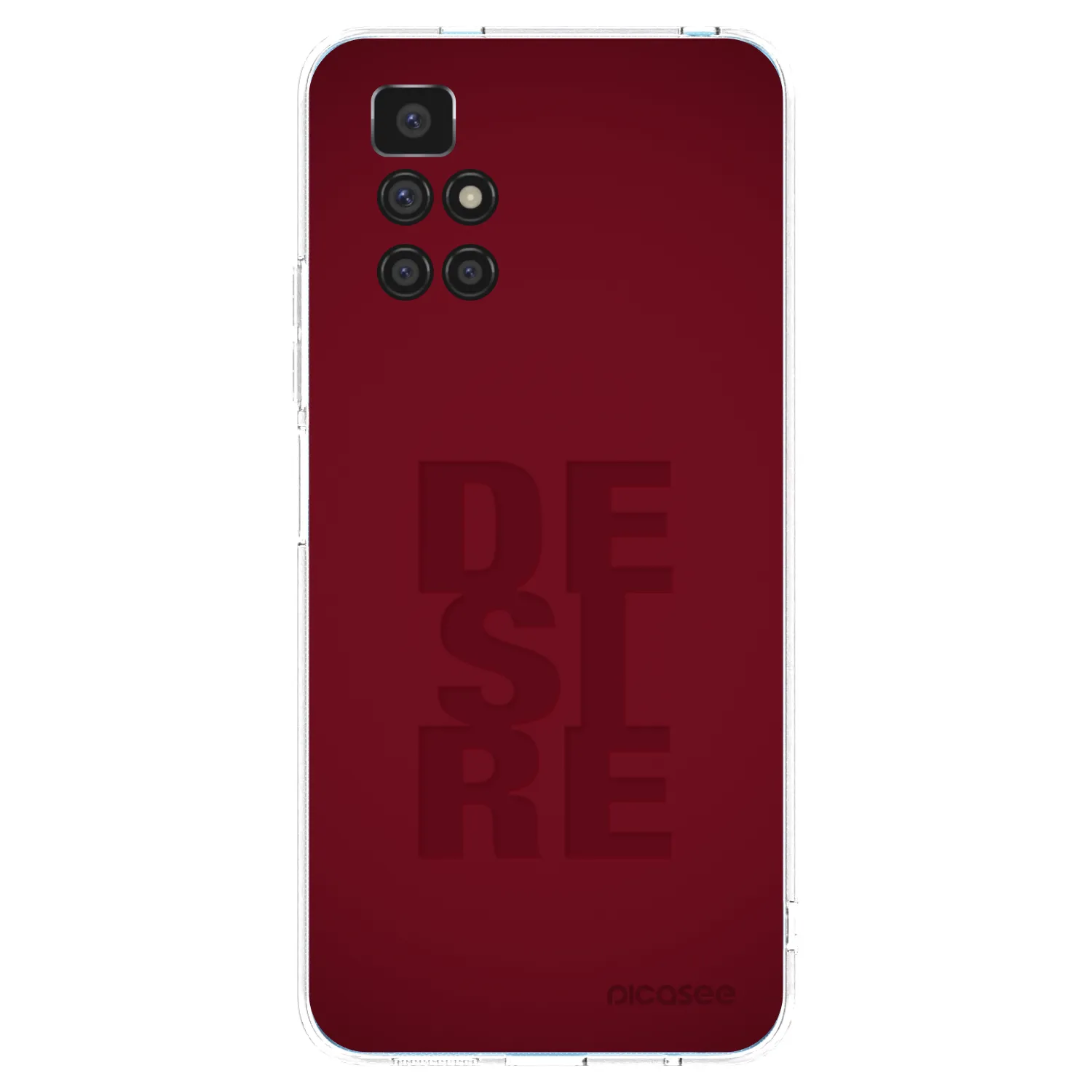 Picasee Xiaomi Redmi 10 Hülle - Transparentes Silikon - Desire