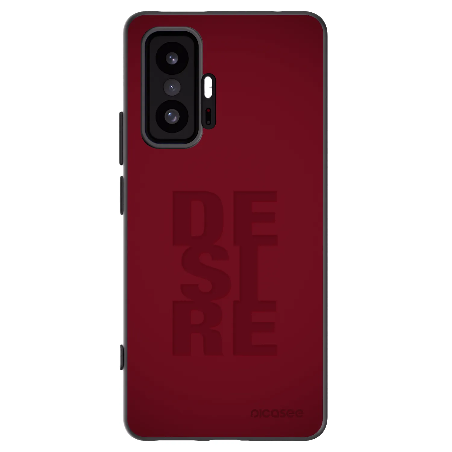 Picasee Xiaomi 11T Hülle - Schwarzes Silikon - Desire