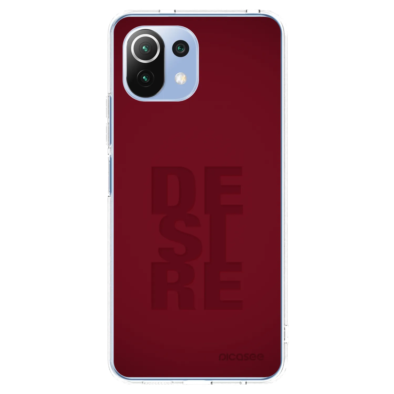 Picasee Xiaomi 11 Lite 5G NE Hülle - Transparentes Silikon - Desire