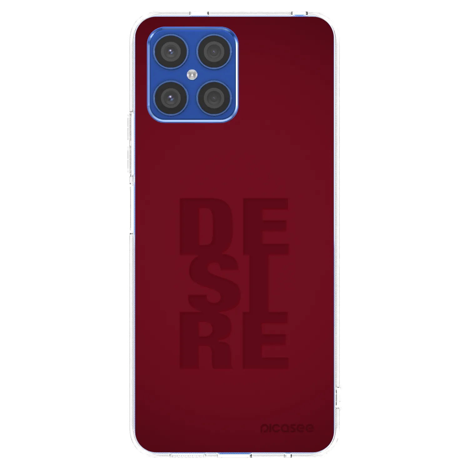Picasee Honor X8 4G Hülle - Transparentes Silikon - Desire