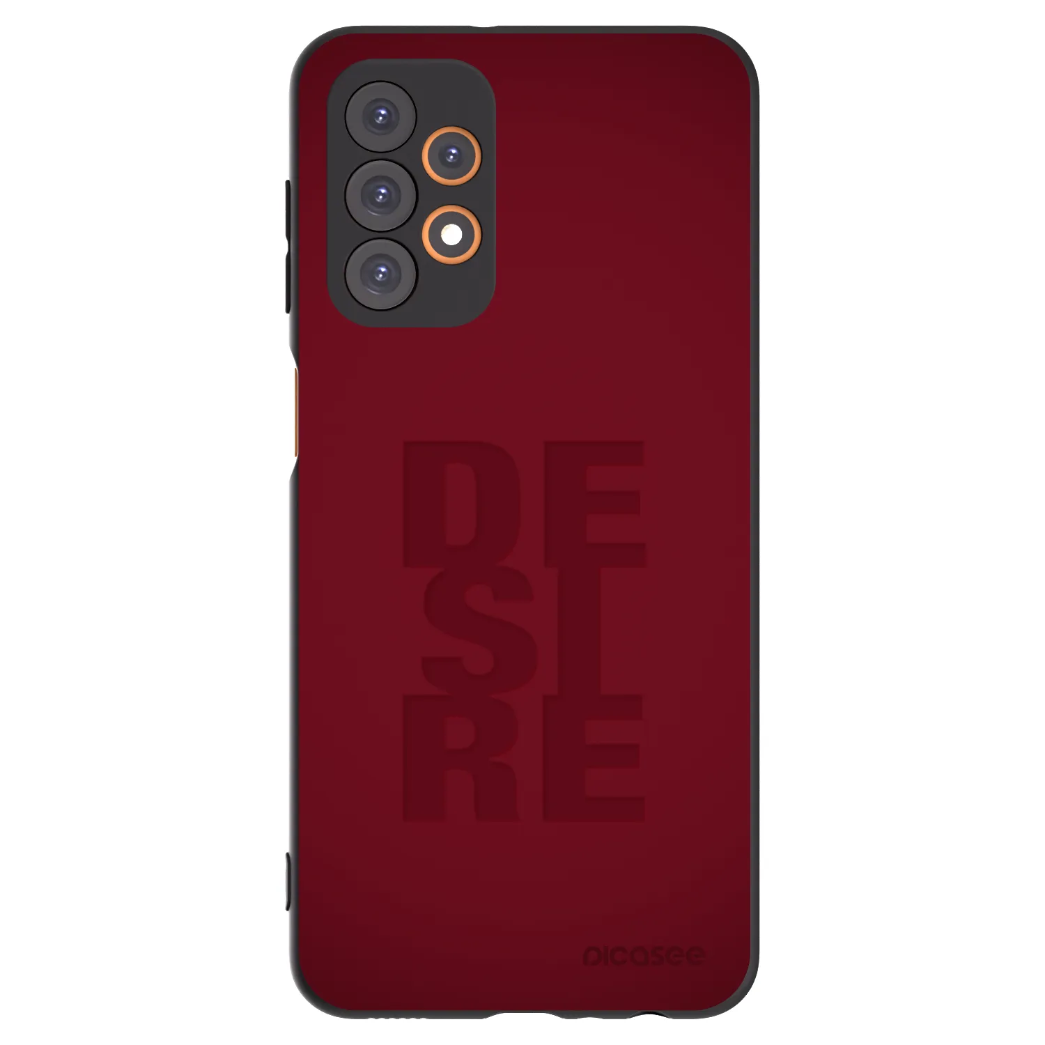 Picasee Samsung Galaxy A23 A236B 5G Hülle - Schwarzes Silikon - Desire