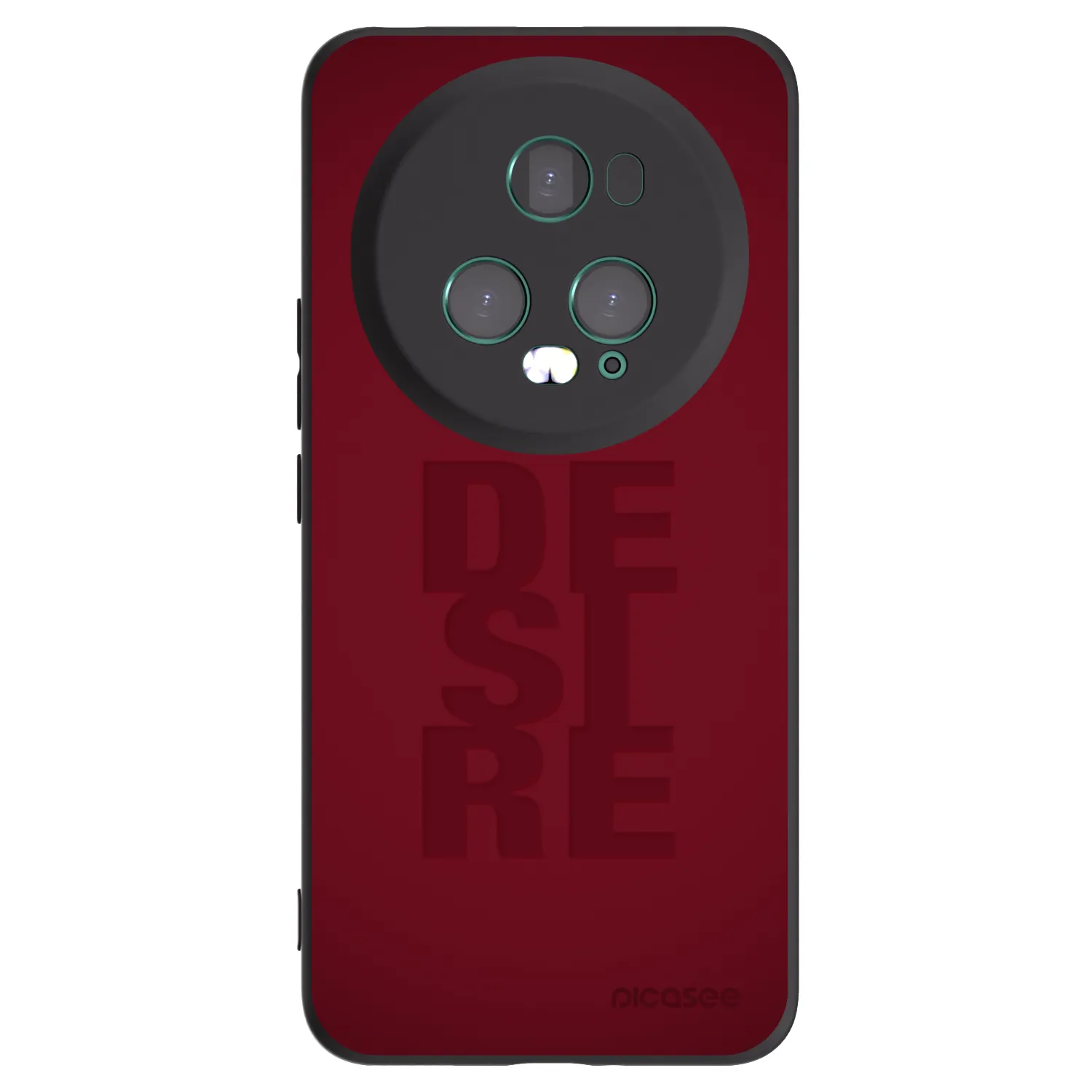 Picasee Honor Magic5 Pro Hülle - Schwarzes Silikon - Desire