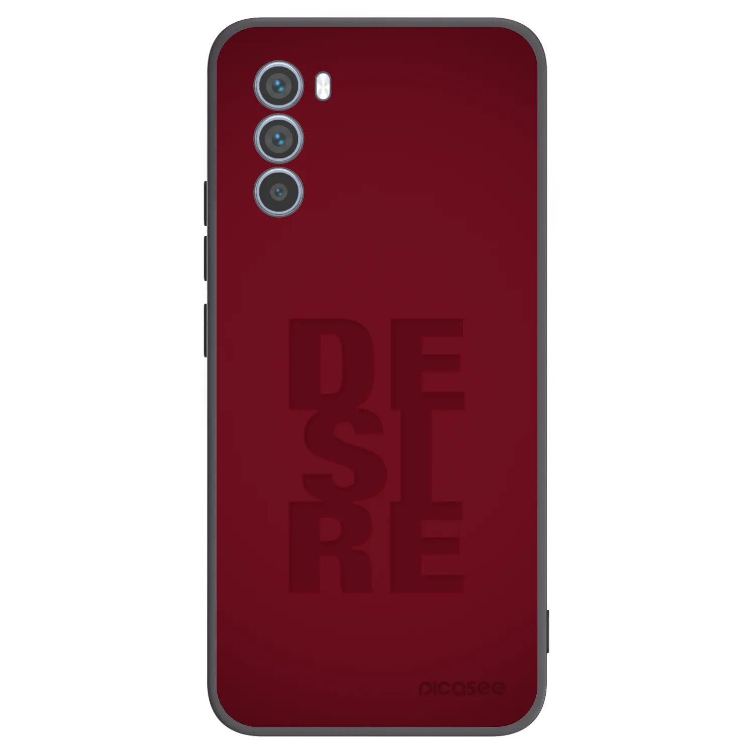 Picasee Motorola Moto G62 Hülle - Schwarzes Silikon - Desire