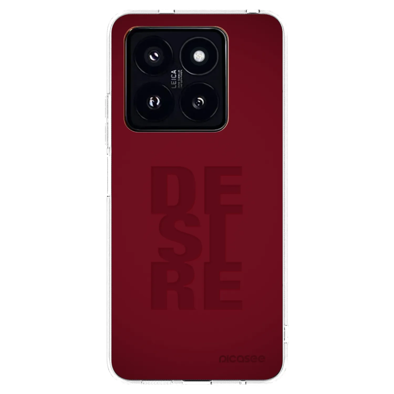 Picasee Xiaomi 14 Pro Hülle - Transparentes Silikon - Desire