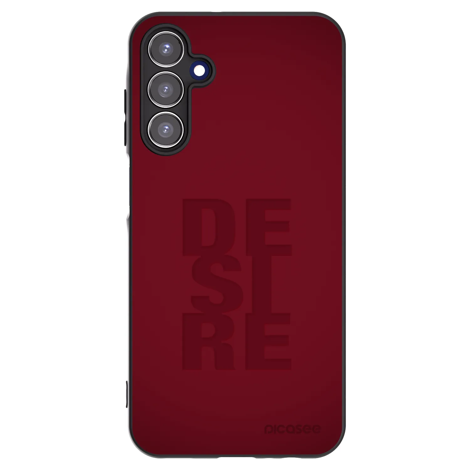 Picasee Samsung Galaxy A15 A155F 4G Hülle - Schwarzes Silikon - Desire