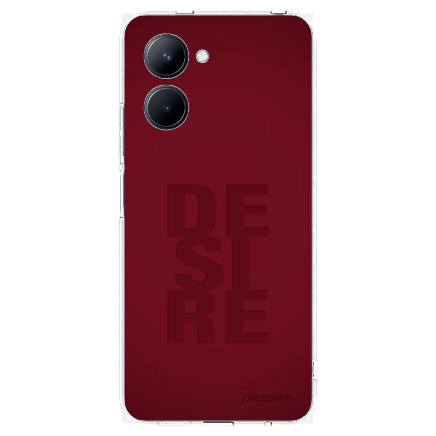 Picasee Realme C33 (2023) Hülle - Transparentes Silikon - Desire