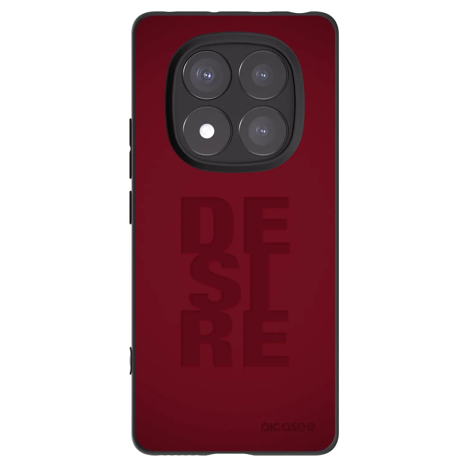 Picasee Xiaomi Redmi Note 14 Pro+ 5G Hülle - Schwarzes Silikon - Desire