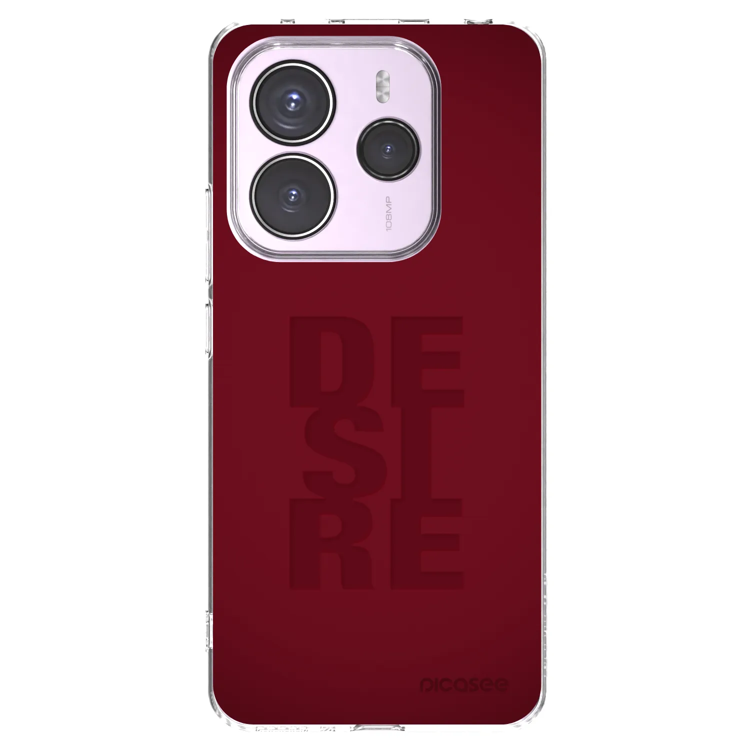 Picasee Xiaomi Redmi Note 14 5G Hülle - Transparentes Silikon - Desire