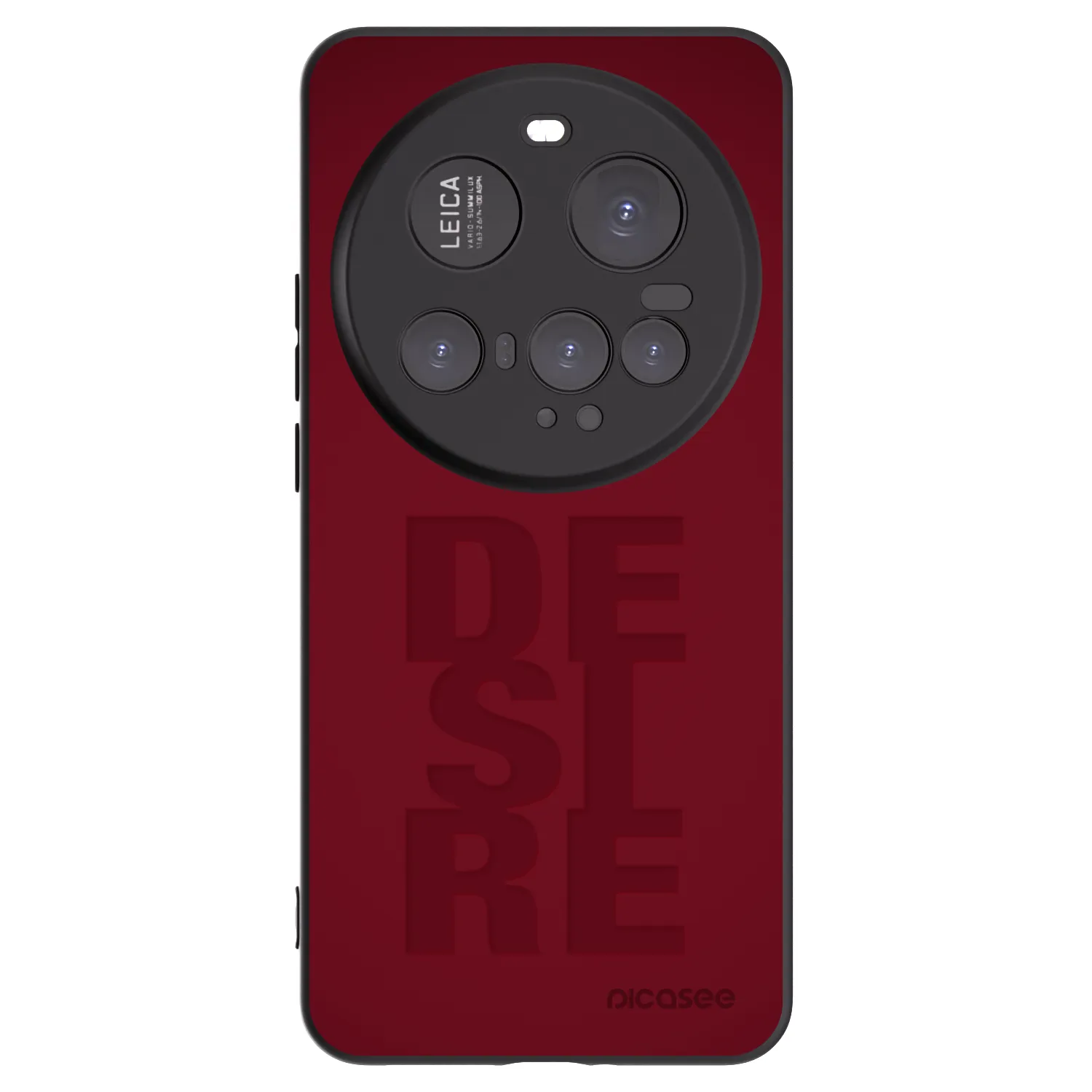 Picasee Xiaomi 15 Ultra Hülle - Schwarzes Silikon - Desire