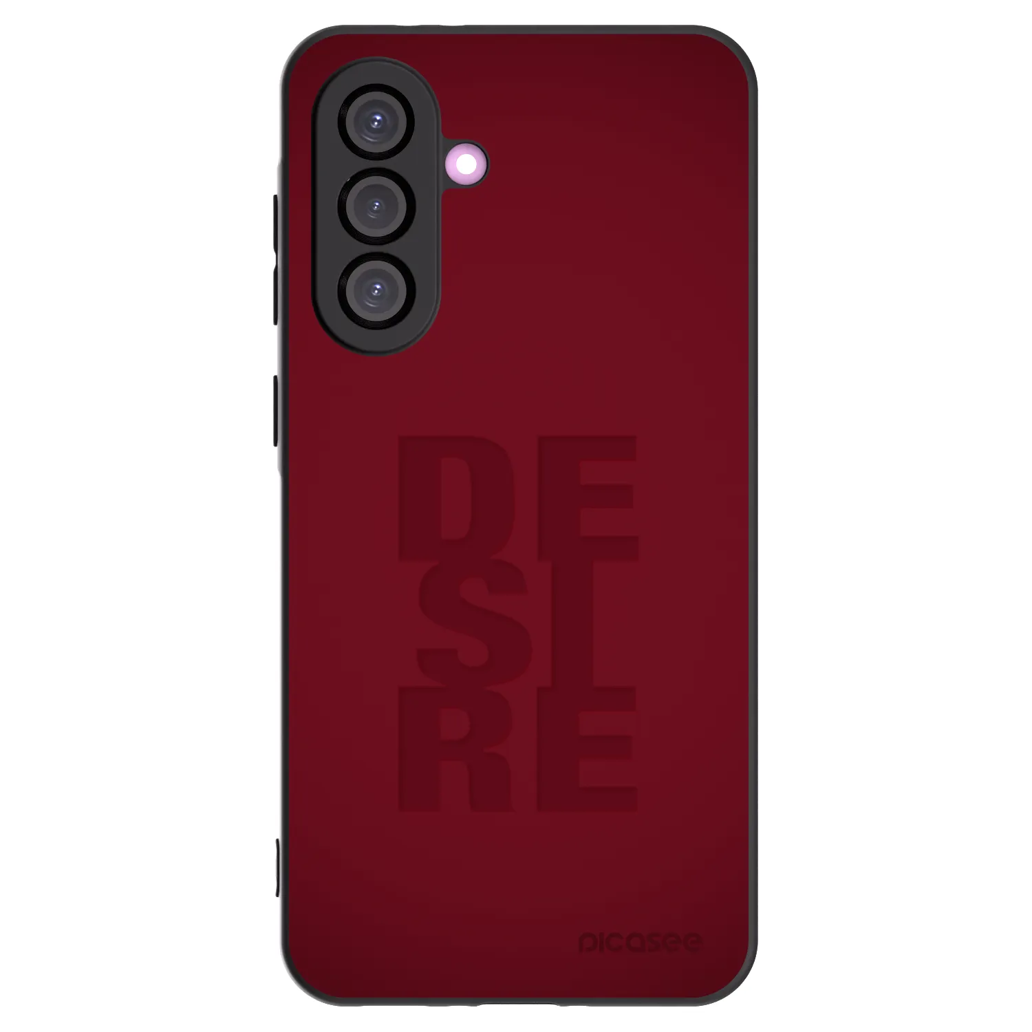 Picasee Samsung Galaxy A36 5G Hülle - Schwarzes Silikon - Desire