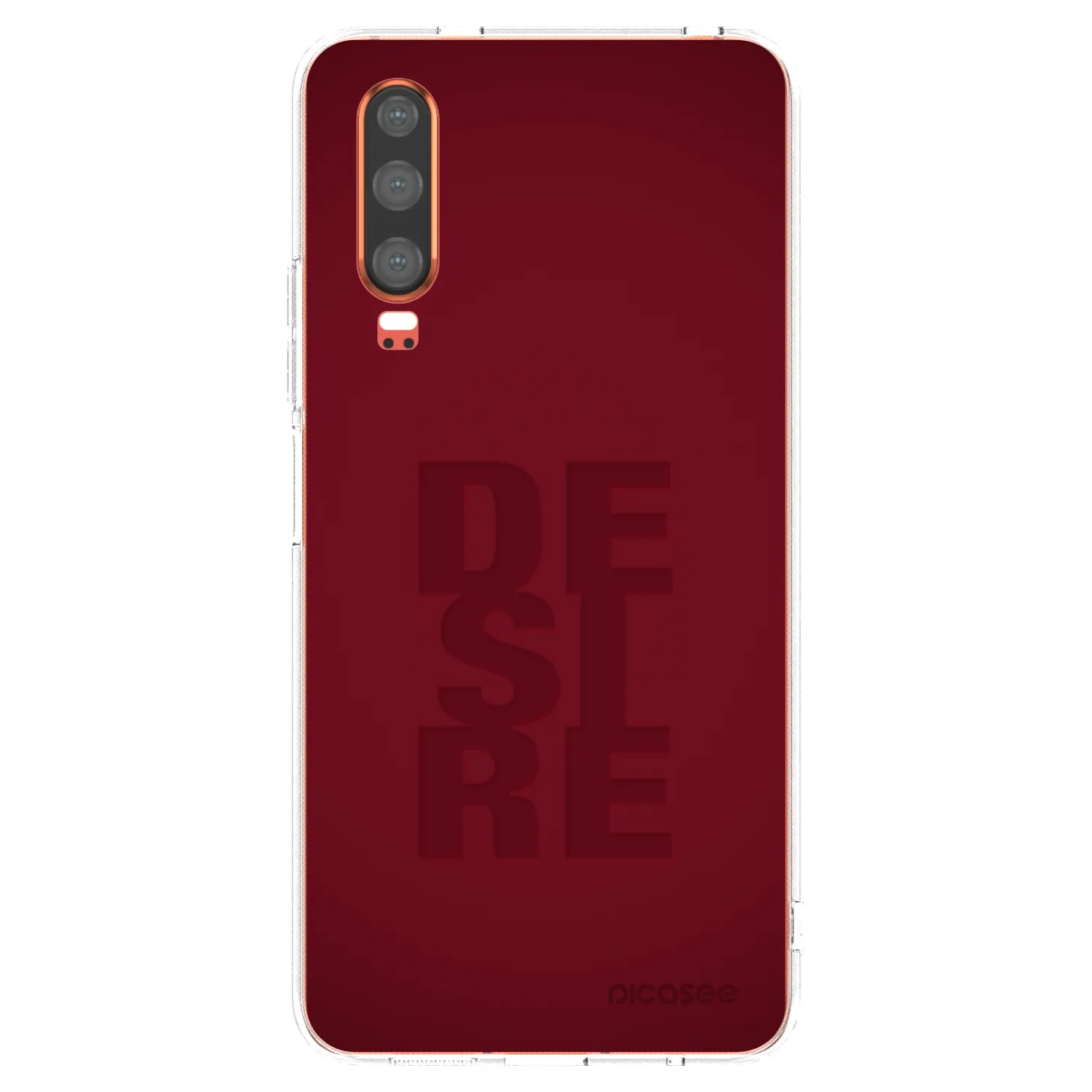 Picasee Huawei P30 Hülle - Transparentes Silikon - Desire