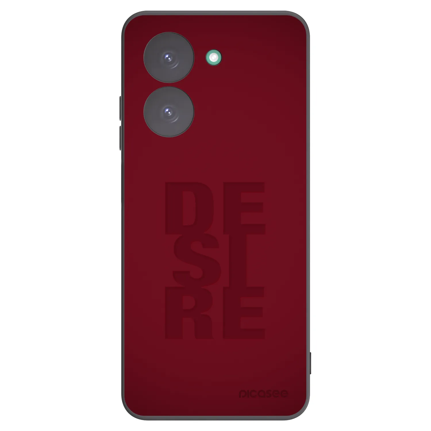 Picasee Xiaomi Redmi A5 Hülle - Schwarzes Silikon - Desire