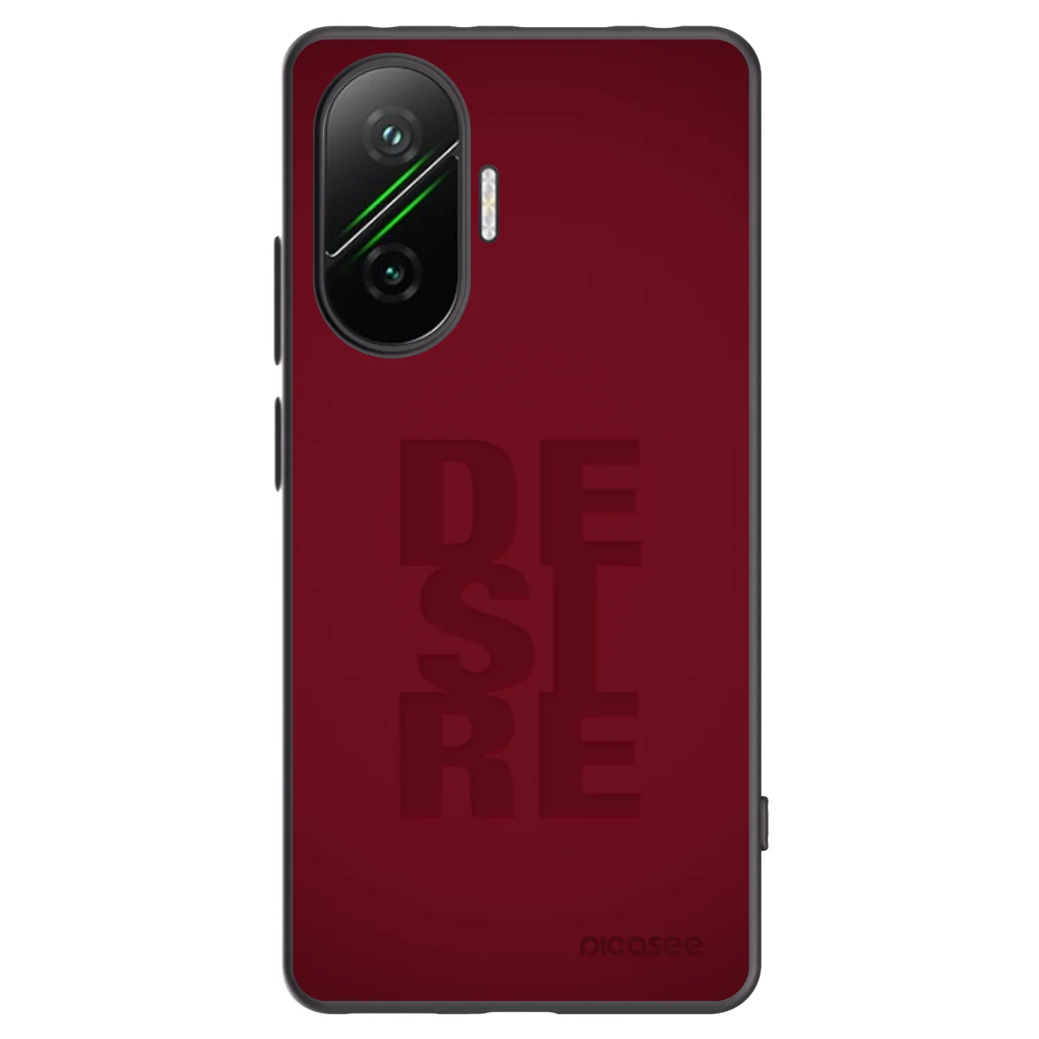 Picasee Xiaomi Poco F7 Pro 5G Hülle - Schwarzes Silikon - Desire