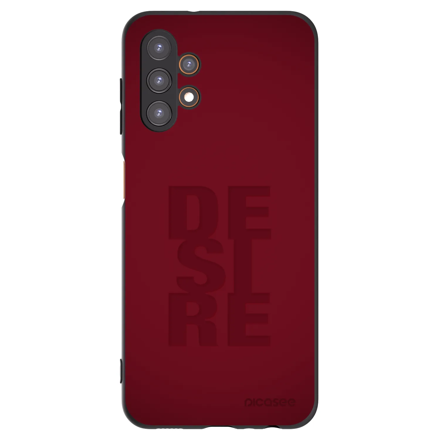 Picasee Samsung Galaxy A13 5G Hülle - Schwarzes Silikon - Desire