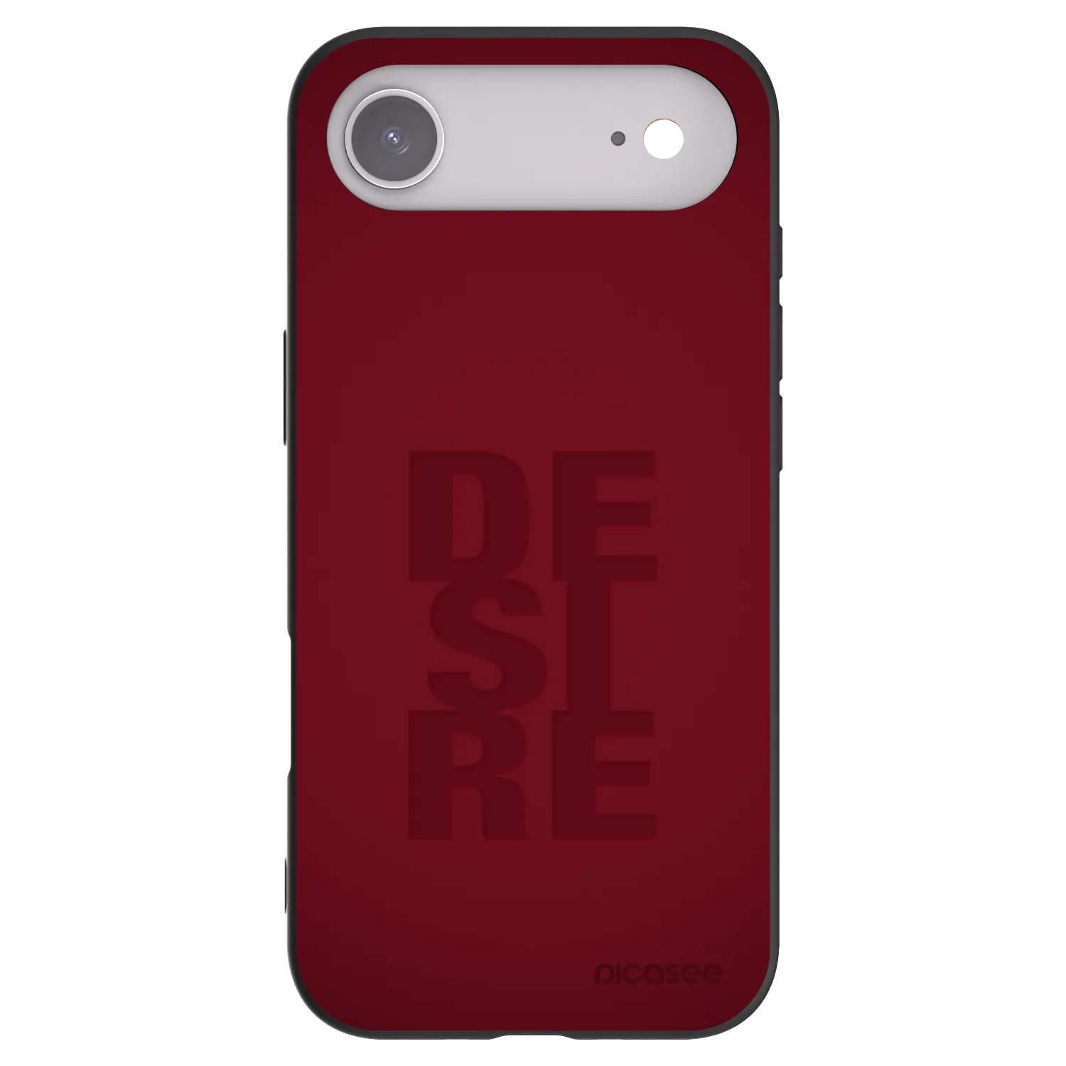 Picasee Apple iPhone Air Hülle - Schwarzes Silikon - Desire