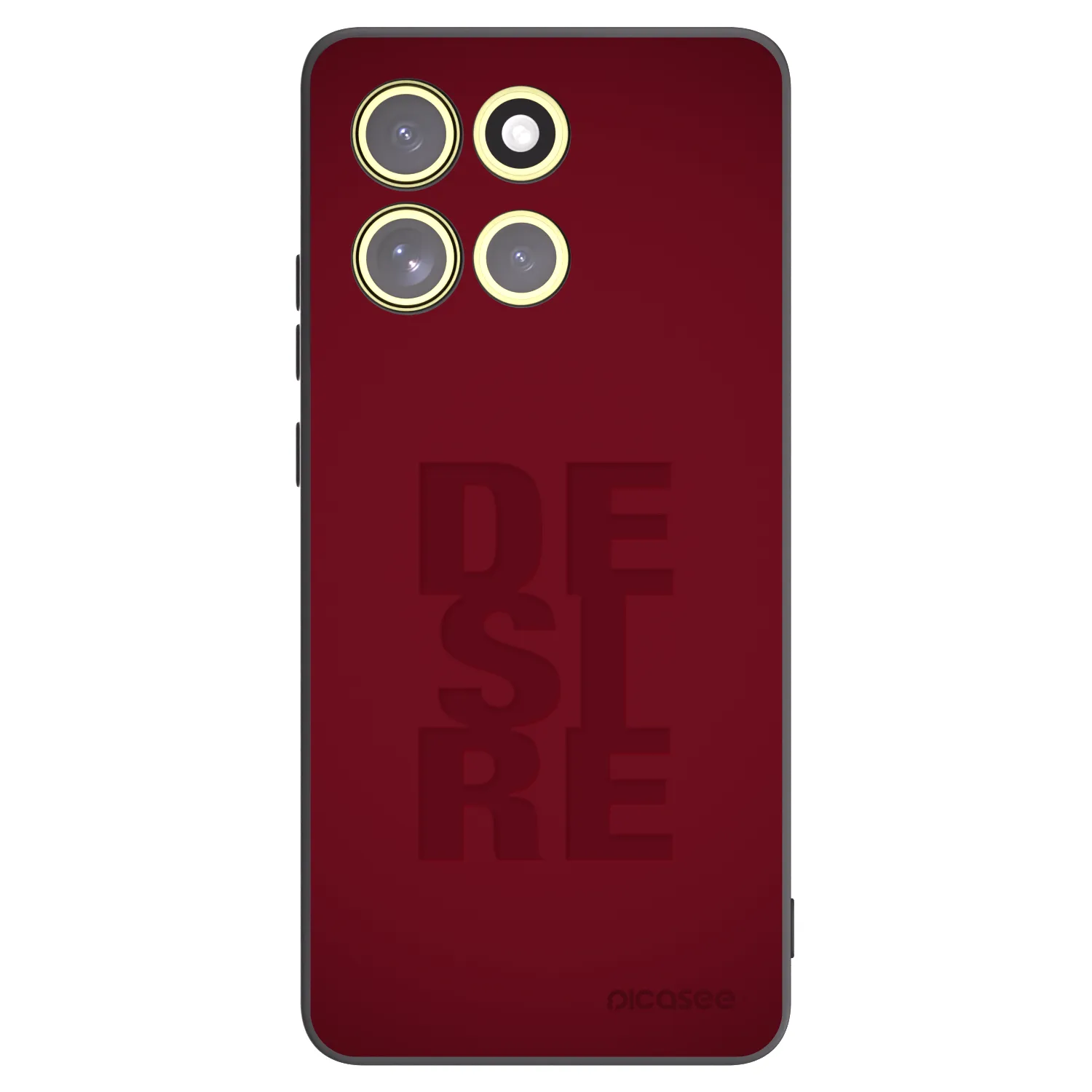 Picasee Motorola Moto G86 5G Hülle - Schwarzes Silikon - Desire