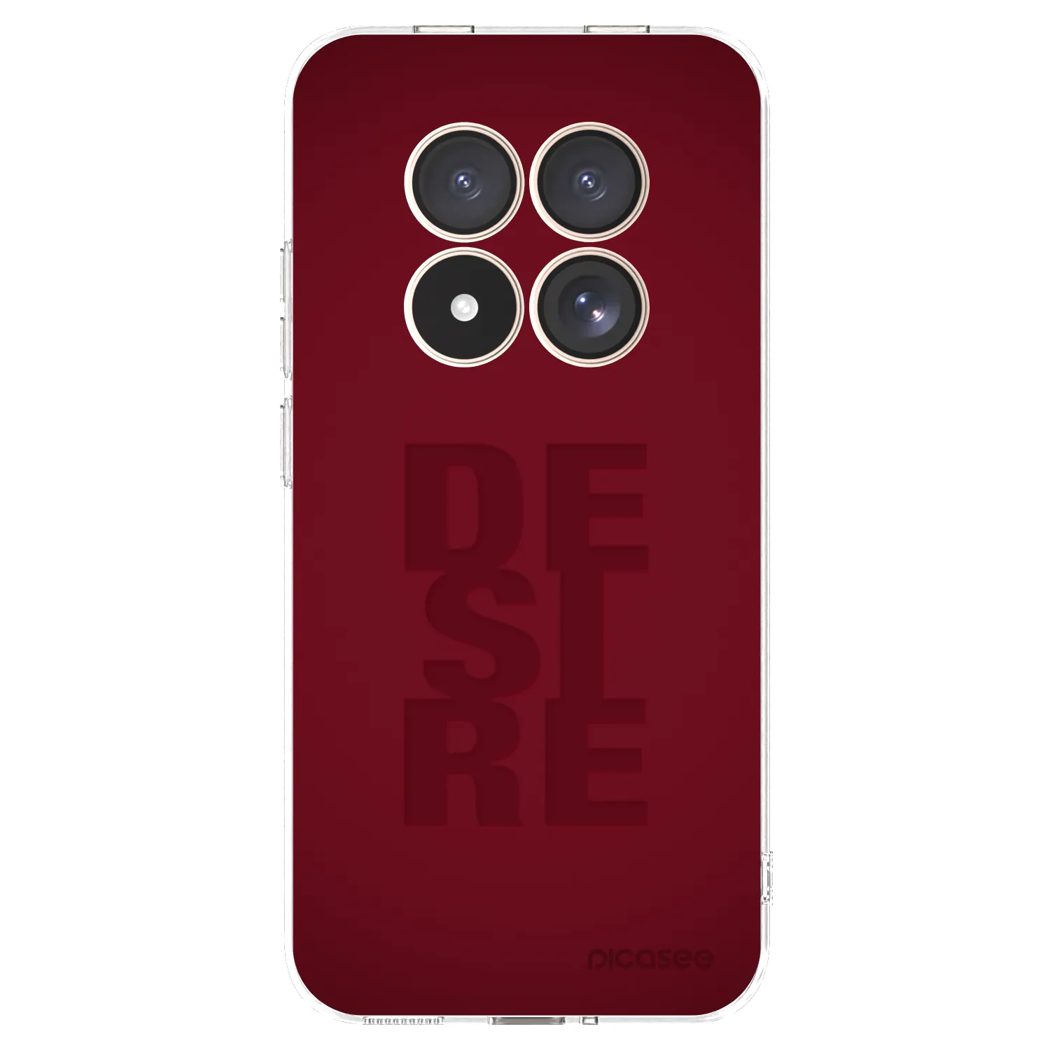 Picasee Xiaomi Redmi Note 15 Pro 4G Hülle - Transparentes Silikon - Desire