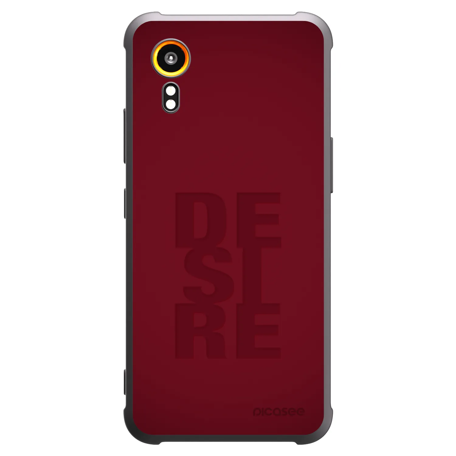 Picasee Samsung Galaxy Xcover 7 Hülle - Schwarzes Silikon - Desire