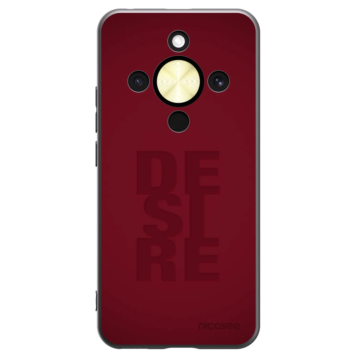 Picasee Honor Magic8 Lite 5G Hülle - Schwarzes Silikon - Desire