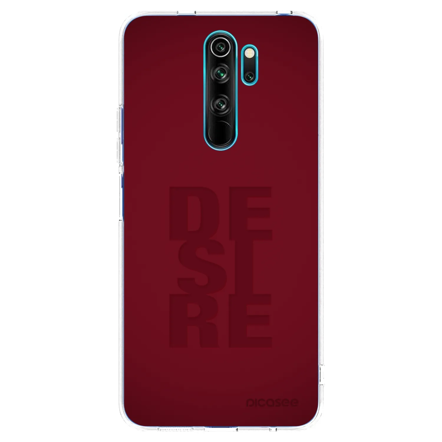 Picasee Xiaomi Redmi Note 8 Pro Hülle - Transparentes Silikon - Desire