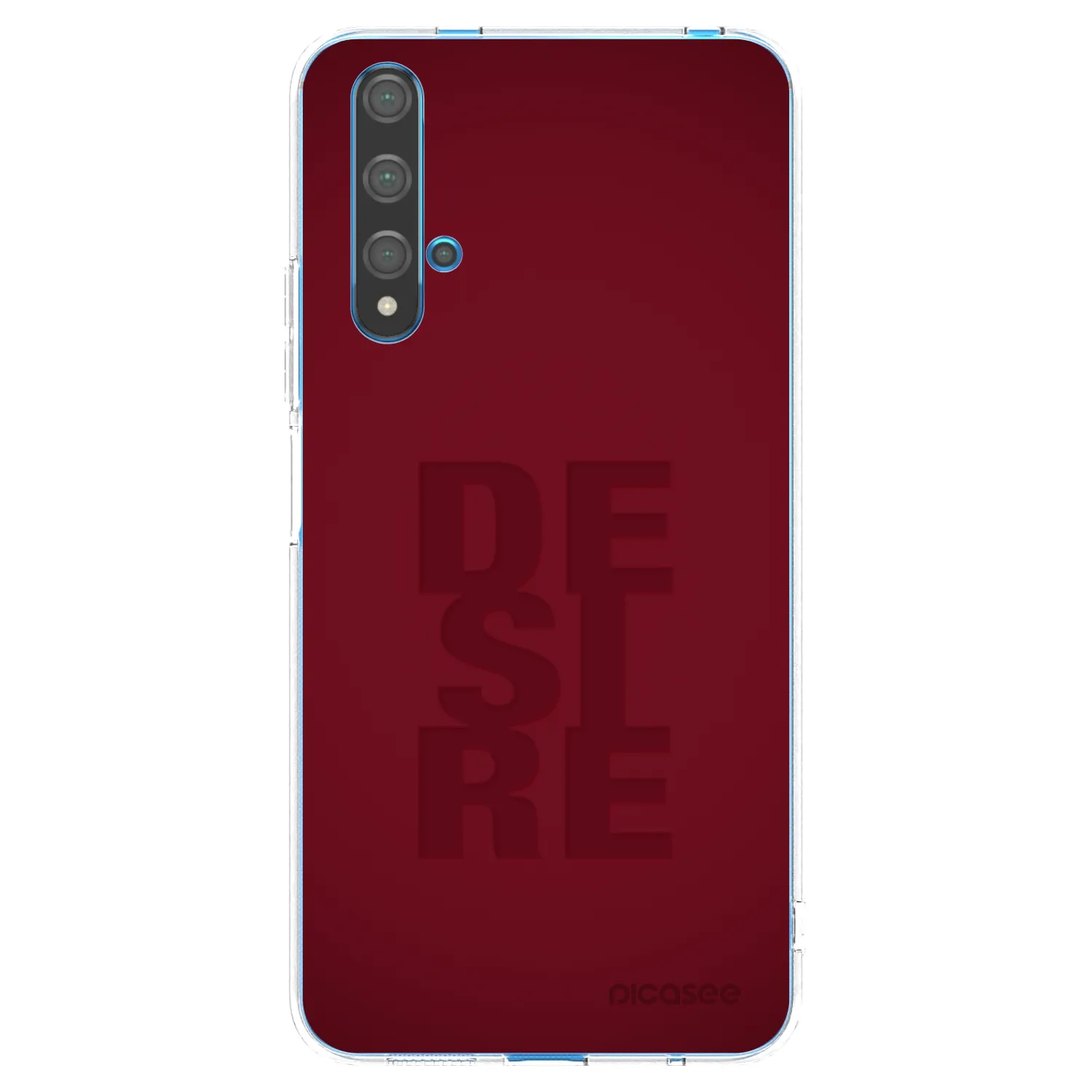 Picasee Huawei Nova 5T Hülle - Transparentes Silikon - Desire