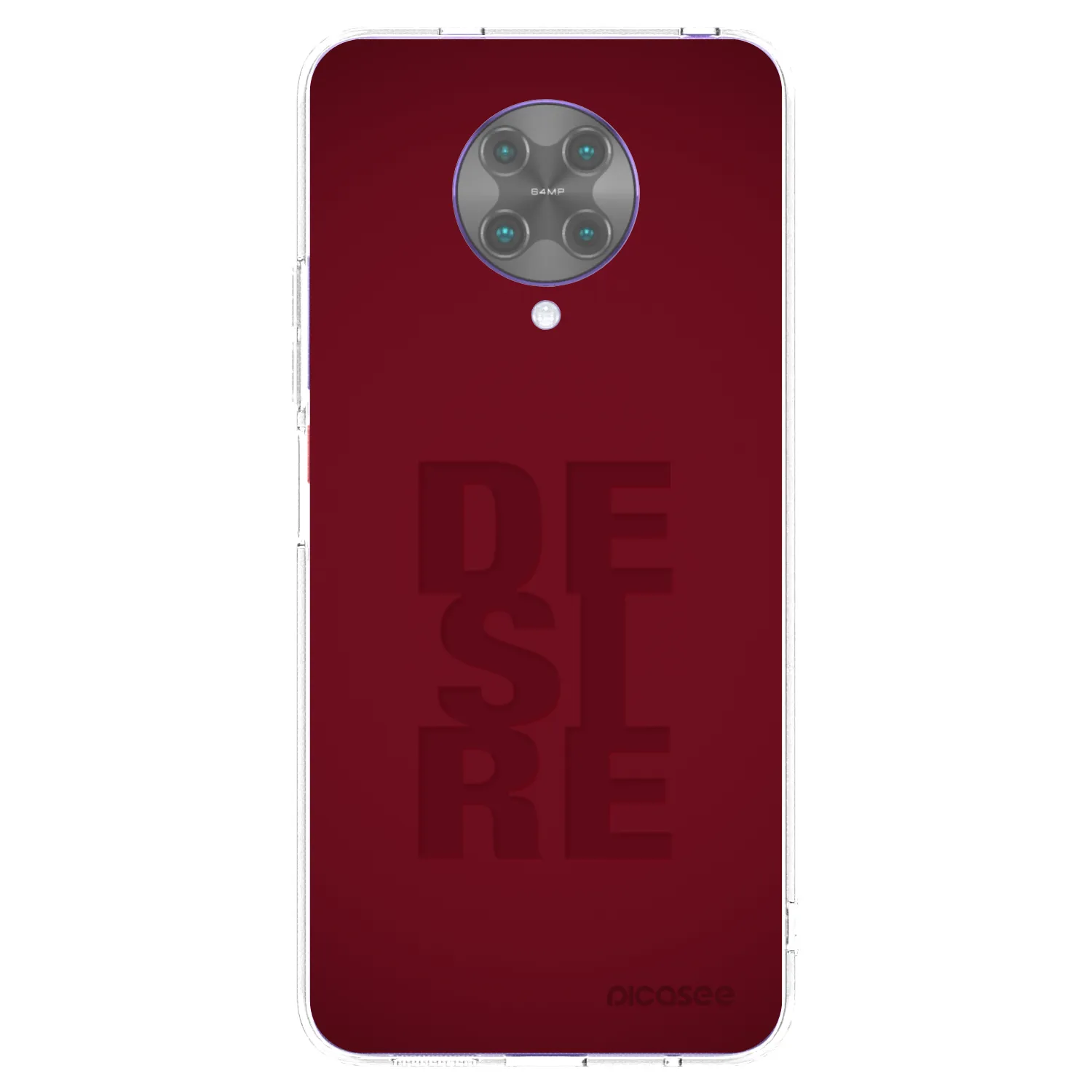 Picasee Xiaomi Poco F2 Pro Hülle - Transparentes Silikon - Desire