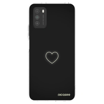 Picasee Xiaomi Poco M3 Hülle - Transparentes Silikon - Heart