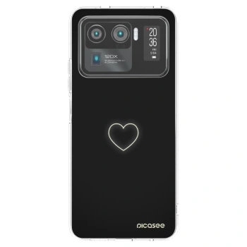 Picasee Xiaomi Mi 11 Ultra Hülle - Transparentes Silikon - Heart