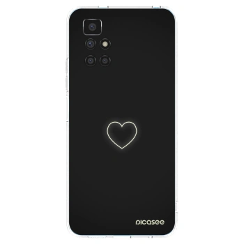 Picasee Xiaomi Redmi 10 Hülle - Transparentes Silikon - Heart