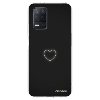 Picasee Realme 8 5G Hülle - Transparentes Silikon - Heart