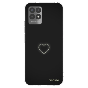 Picasee Realme 8i Hülle - Transparentes Silikon - Heart
