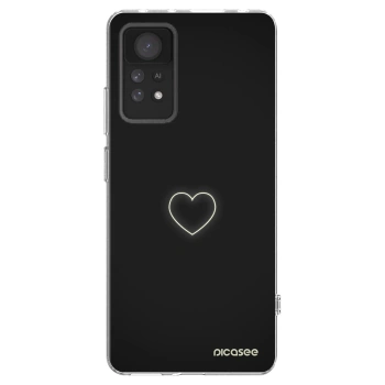 Picasee Xiaomi Redmi Note 11 Pro 5G Hülle - Transparentes Silikon - Heart