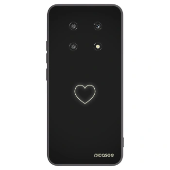 Picasee Honor Magic4 Lite 5G Hülle - Schwarzes Silikon - Heart