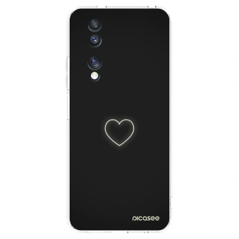 Picasee Honor 70 Hülle - Transparentes Silikon - Heart